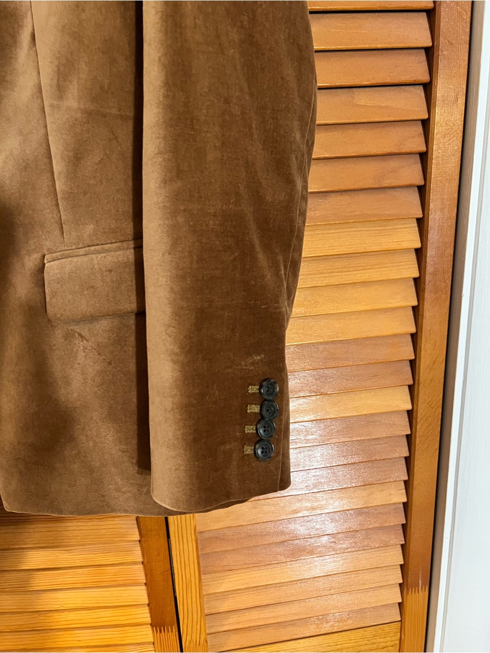 J.Crew Women's Willa Brown Velvet Single-Button Blazer Size 12T - Picture 4 of 7
